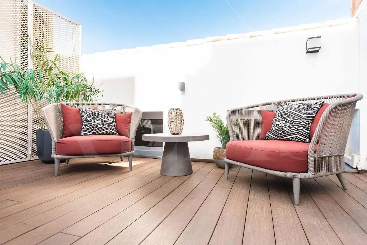 Penthouse Suite With Rooftop In The Heart Of Malaga By Rems Apartment